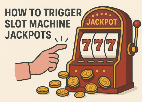 How to trigger slot machine jackpots.
