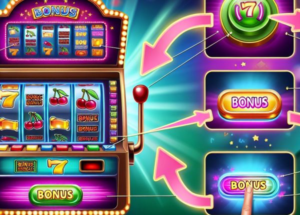 How to unlock bonus features in slot games.