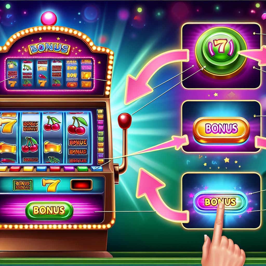 How to unlock bonus features in slot games.