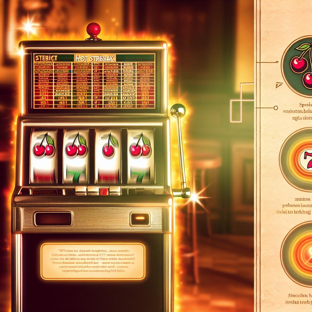 What is a slot machine hot streak?